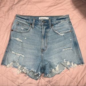 Abercrombie & Fitch High Rise Mom Shorts